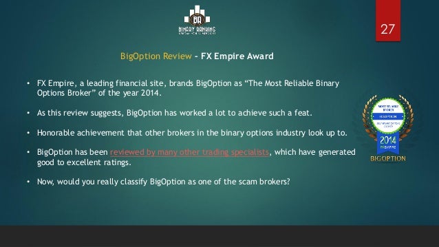 Binary options ranking