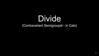 Divide
(Contravariant Semigroupal - in Cats)
38
 