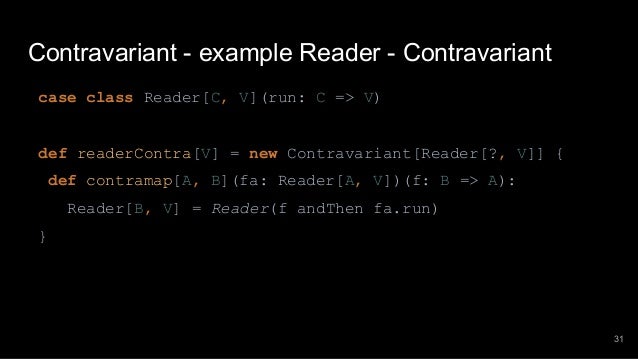 Big Picture Of Category Theory In Scala With Deep Dive Into Contravar