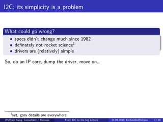 Embedded Recipes 2019 - From maintaining I2C to the big (embedded) picture Slide 3