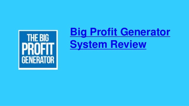 Big profit forex system