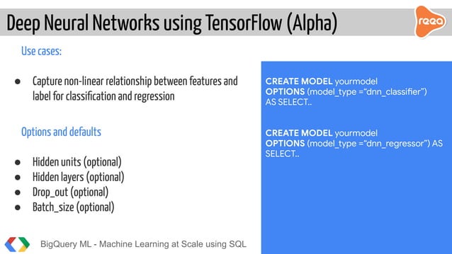 Bigquery Ml Machine Learning At Scale Using Sql Ppt Bigquery Ml Machine Learning At Scale Using Sql Ppt