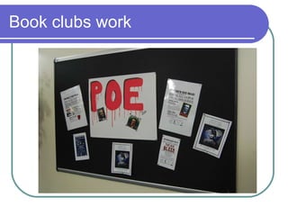 Book clubs work 