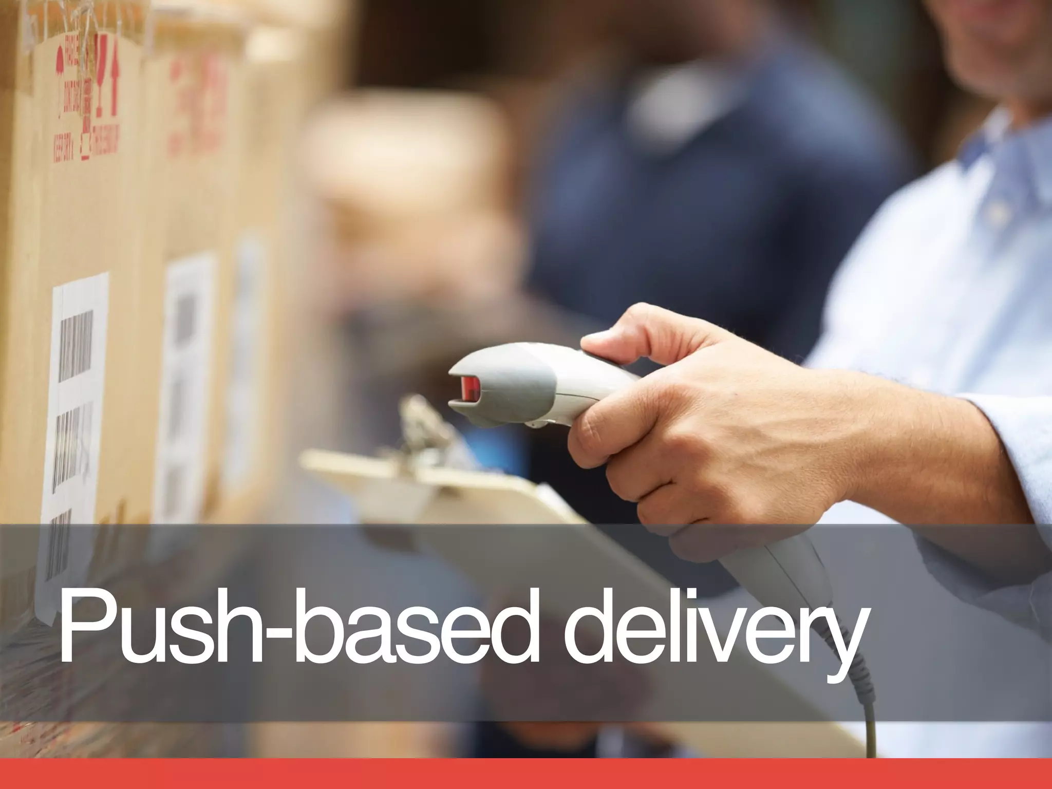 Push-based delivery
 