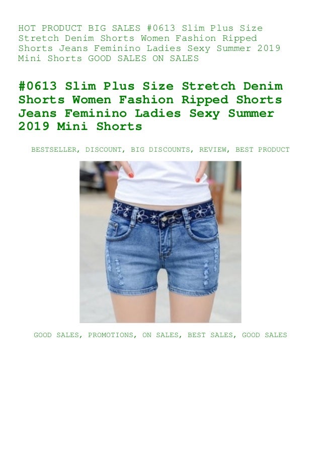 womens stretch denim shorts
