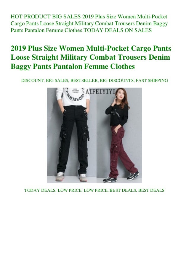 plus cargo pants