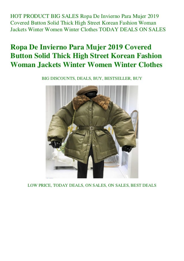 jacket de invierno para mujer