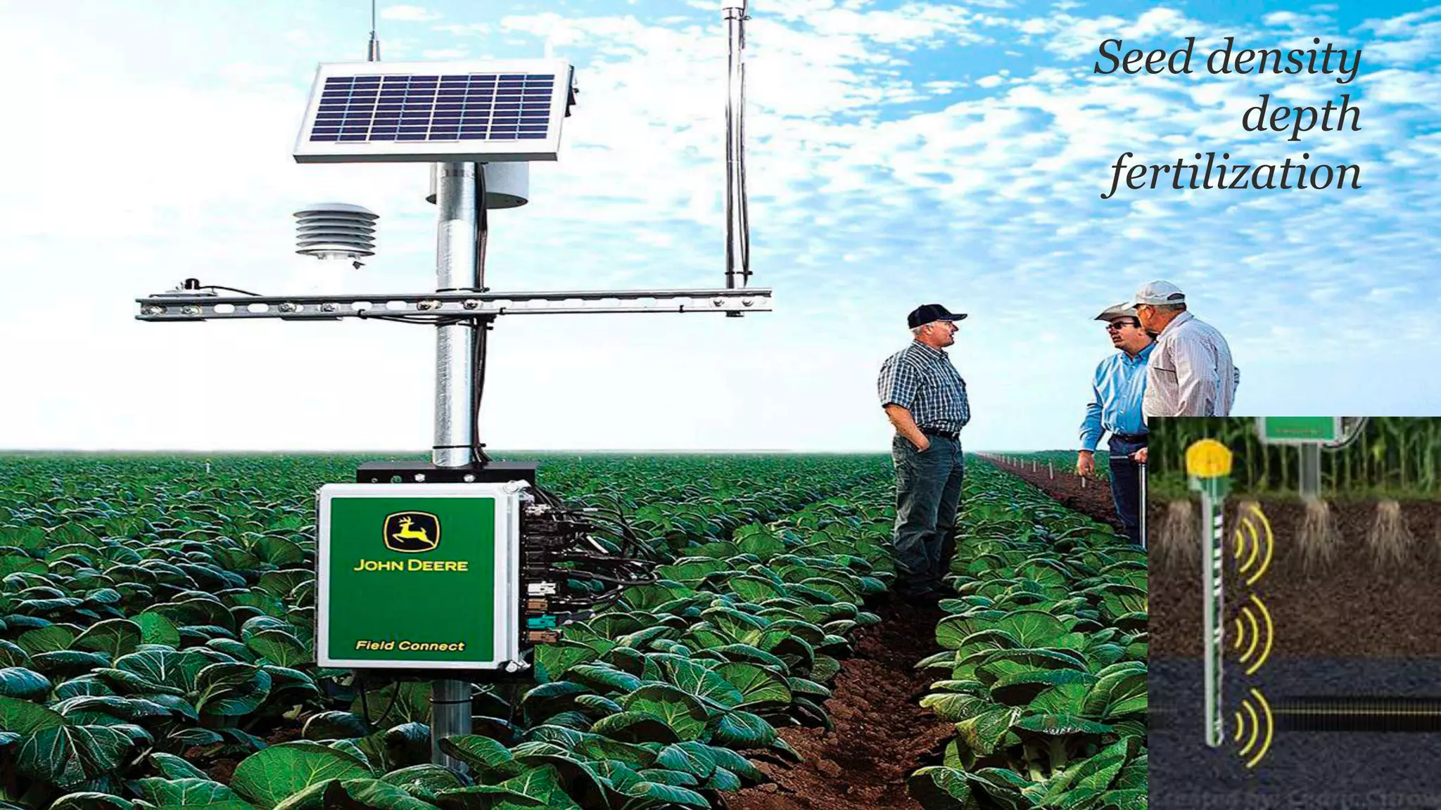 Seed density
depth
fertilization
 