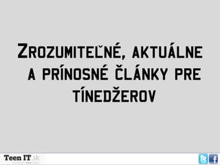 Teen IT po roku