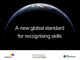 Open Badges - A new global standard for recognising skills - First Big Think Event