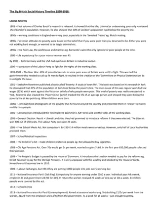 Big timeline | ODT | Personal Finance