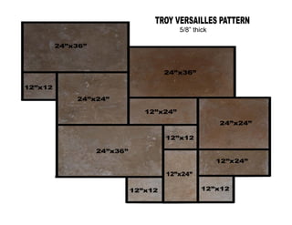 Versailles Pattern Travertine