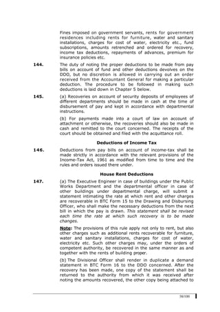 Bihar treasury-code-2011 | PDF