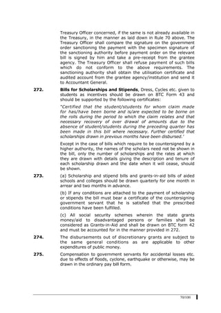 Bihar treasury-code-2011 | PDF
