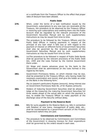 Bihar treasury-code-2011 | PDF