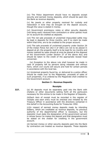 Bihar treasury-code-2011 | PDF