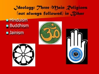  Hinduism
 Buddhism
 Jainism
 