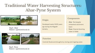 bihar ppt.pdf water harvesr structures in bihar | PDF