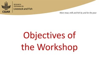 Introduction to the Workshop on Smallholder Dairy Value Chain Transformation in Bihar—Challenges, Opportunities and the Way Forward