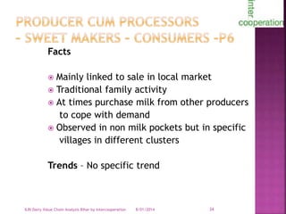 Smallholder dairy value chain in Bihar situation analysis