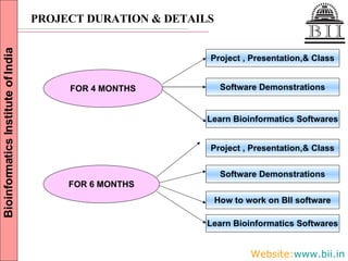 Bioinformatics Institute of India | PPT