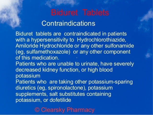 Amiloride Side Effects