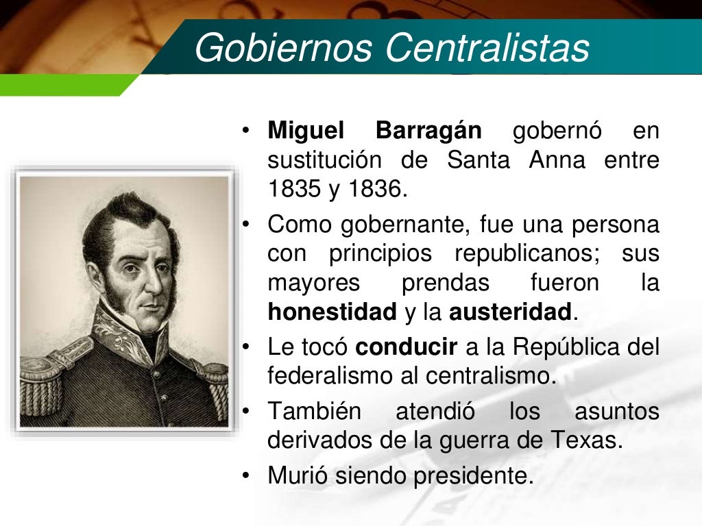 México Independiente III: Reforma Liberal y Centralismo
