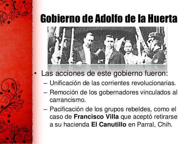 La época posrevolucionaria