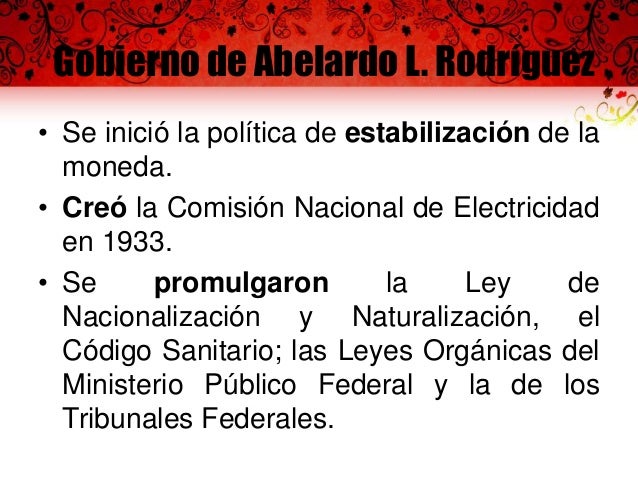 La época posrevolucionaria