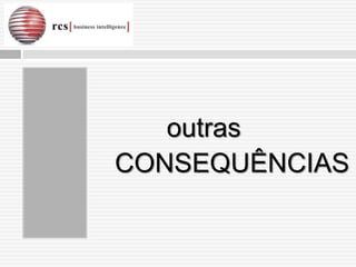 outras
CONSEQUÊNCIAS
 