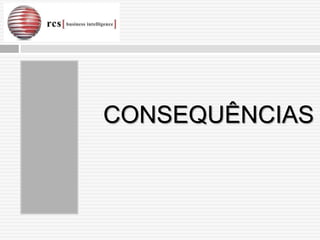 CONSEQUÊNCIAS
 