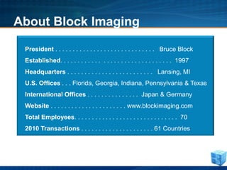 Introduction to Block Imaging Solutions | PDF
