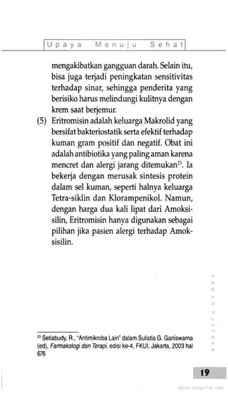 Bijak Memanfaatkan Antibiotik