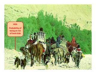 The 6th International Conference On Intergrated Natural Disater Management
Mashhad - I.R.Iran, 15 – 16 Feburary 2015
yavar637@gmail.com
HRA
Probability of
being at risk
of land slide
 