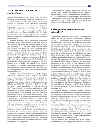 Communicative rationality and the evolution of business ethics ...