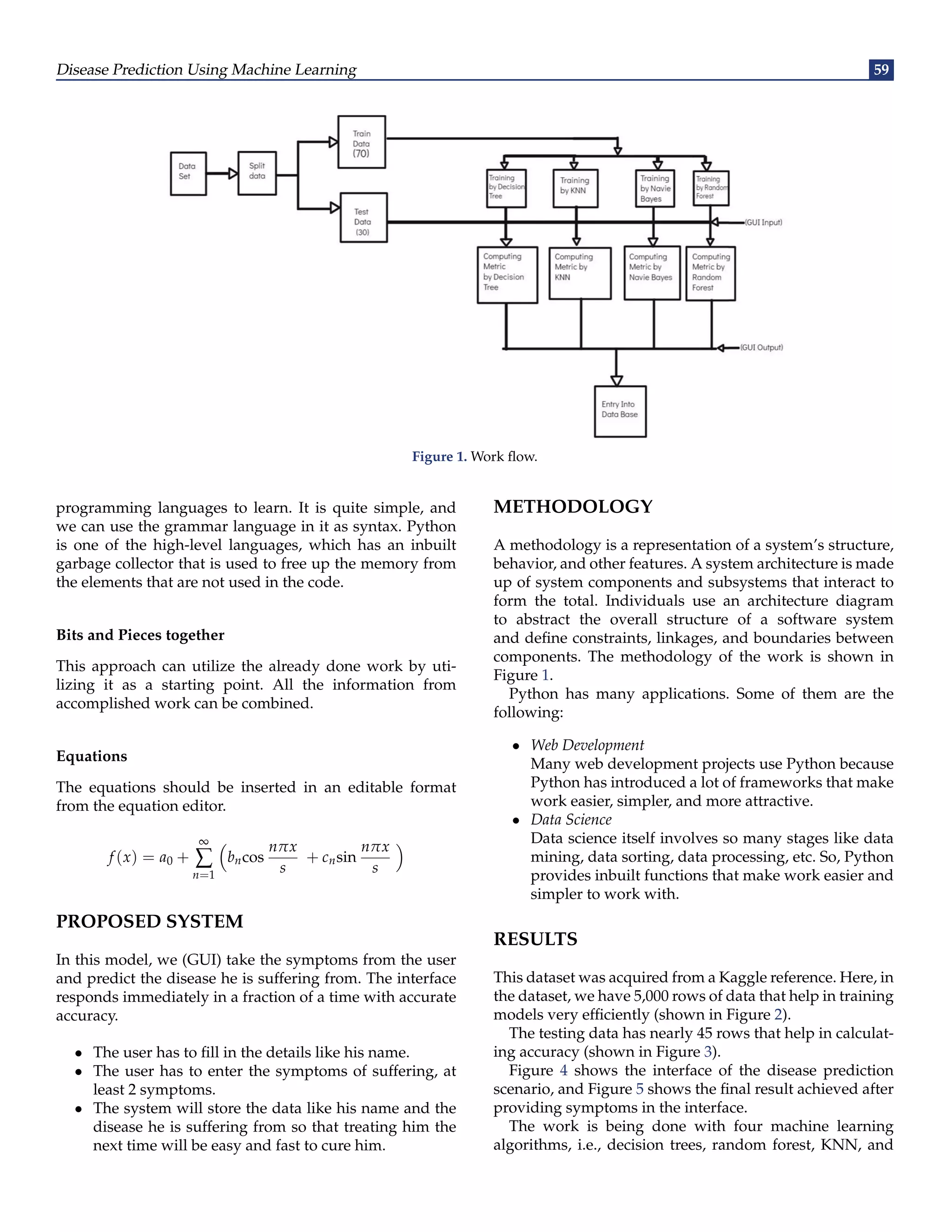 Disease Prediction Using Machine Learning | PDF