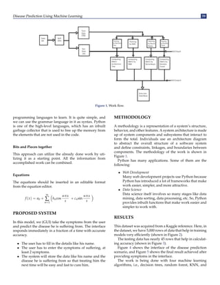 Disease Prediction Using Machine Learning | PDF