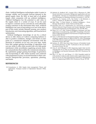 Role of Artificial Intelligence in Supply Chain Management | PDF