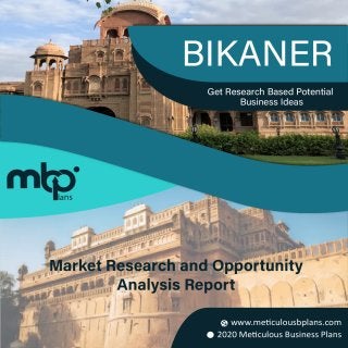 BIKANER - Market Research and Opportunity Analysis Report