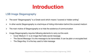Dual Layer Security Of Data Using LSB Image Steganography And AES ...
