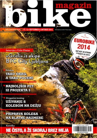 O Koroški gorsko-kolesarski ponudbi v Bike magazinu