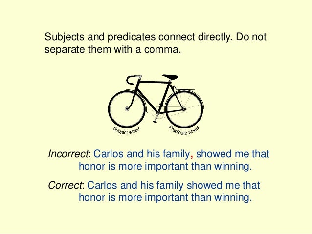 bicycle in a sentence