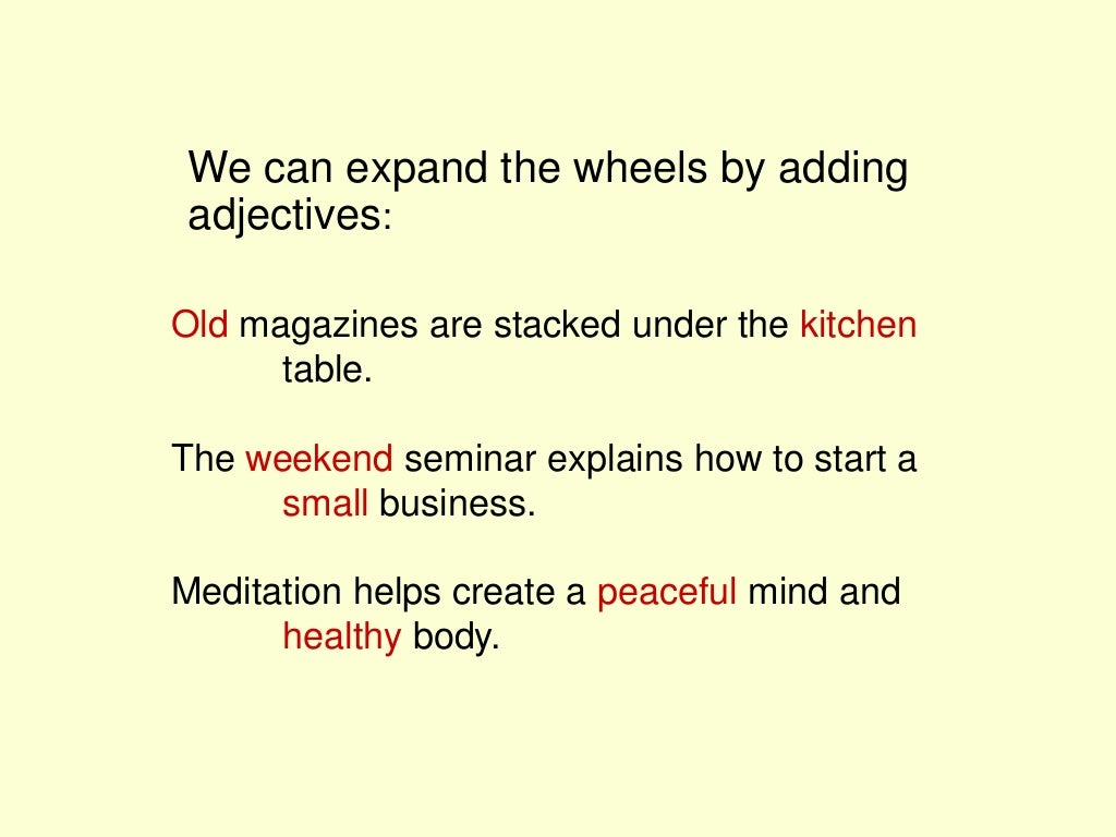 Sentence Bikes Part I