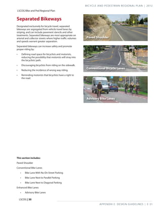 LSCOG Bicycle and Pedestrian Regional Plan 2012 | PDF