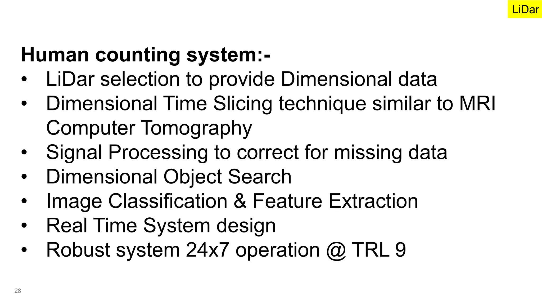 Outdoor High Accuracy People Counting System | PPT