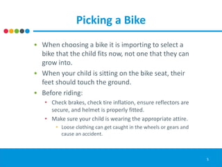 Bike Safety Presentation