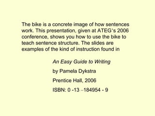 Bike sentencing