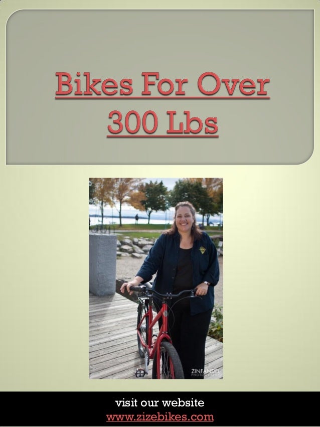 bikes for adults over 300 lbs