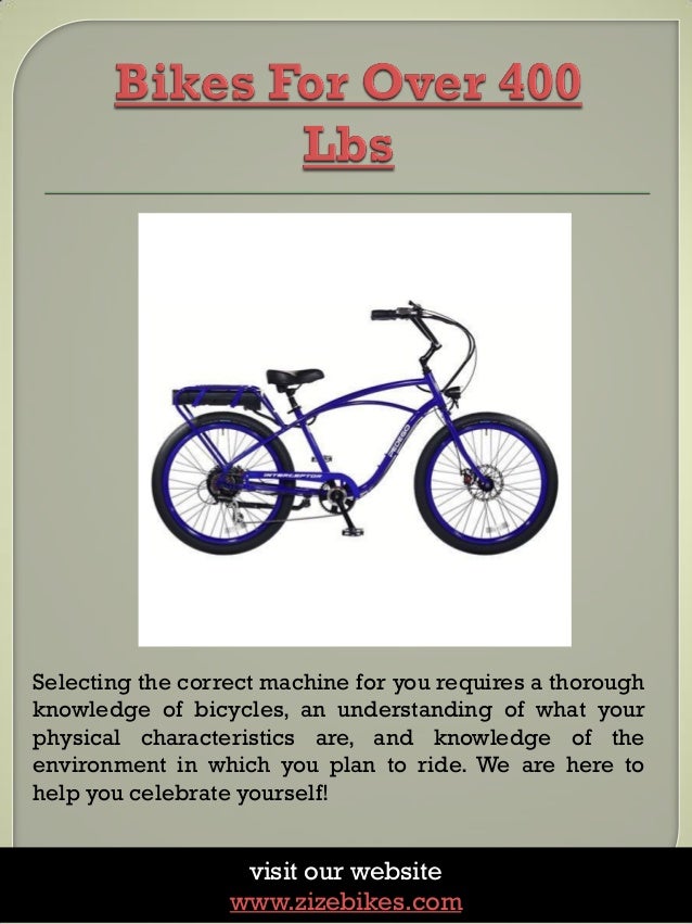 bikes for adults over 300 lbs