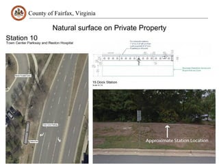 County of Fairfax, Virginia
Natural surface on Private Property
Department of Transportation
14
 